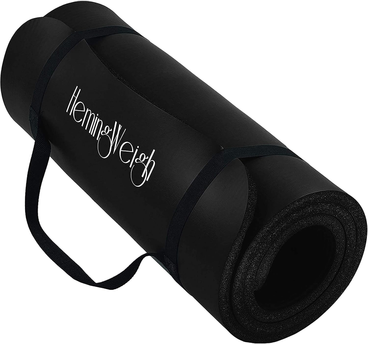 Eco-Friendly 70″L x 23″W Non-Slip Yoga Mat – 1 Inch Thickness for Support