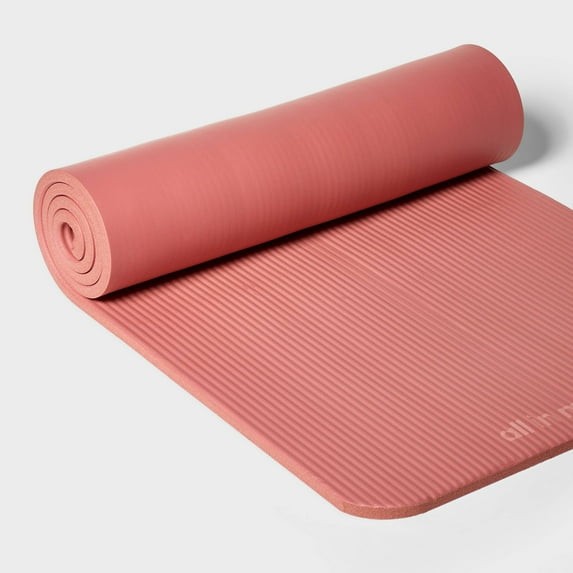 ALL IN MOTION PREMIUM FITNESS YOGA MAT 15MM – ORANGE