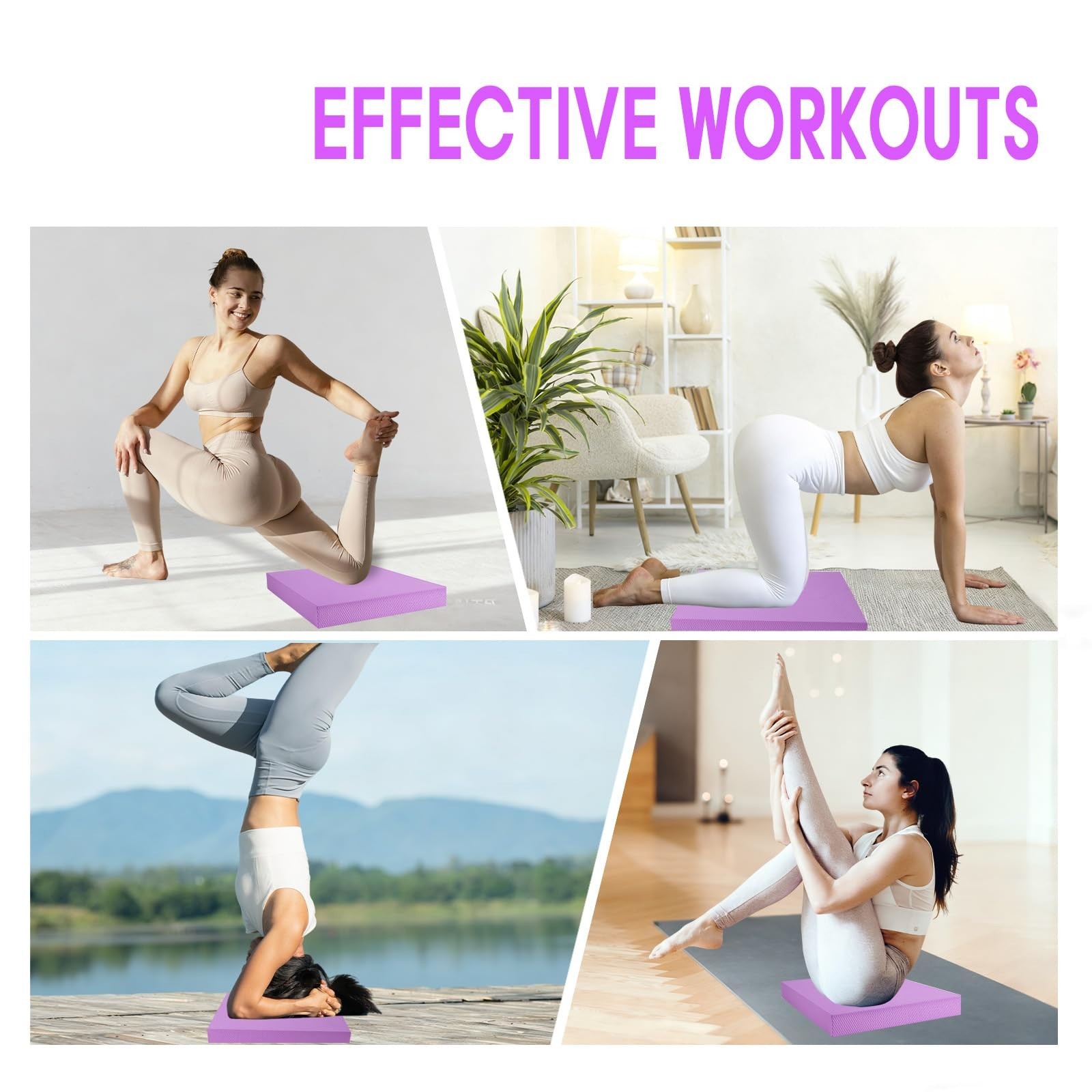 Exercise Balance Pad，Balance Foam Mat for Physical Therapy Equipment & St