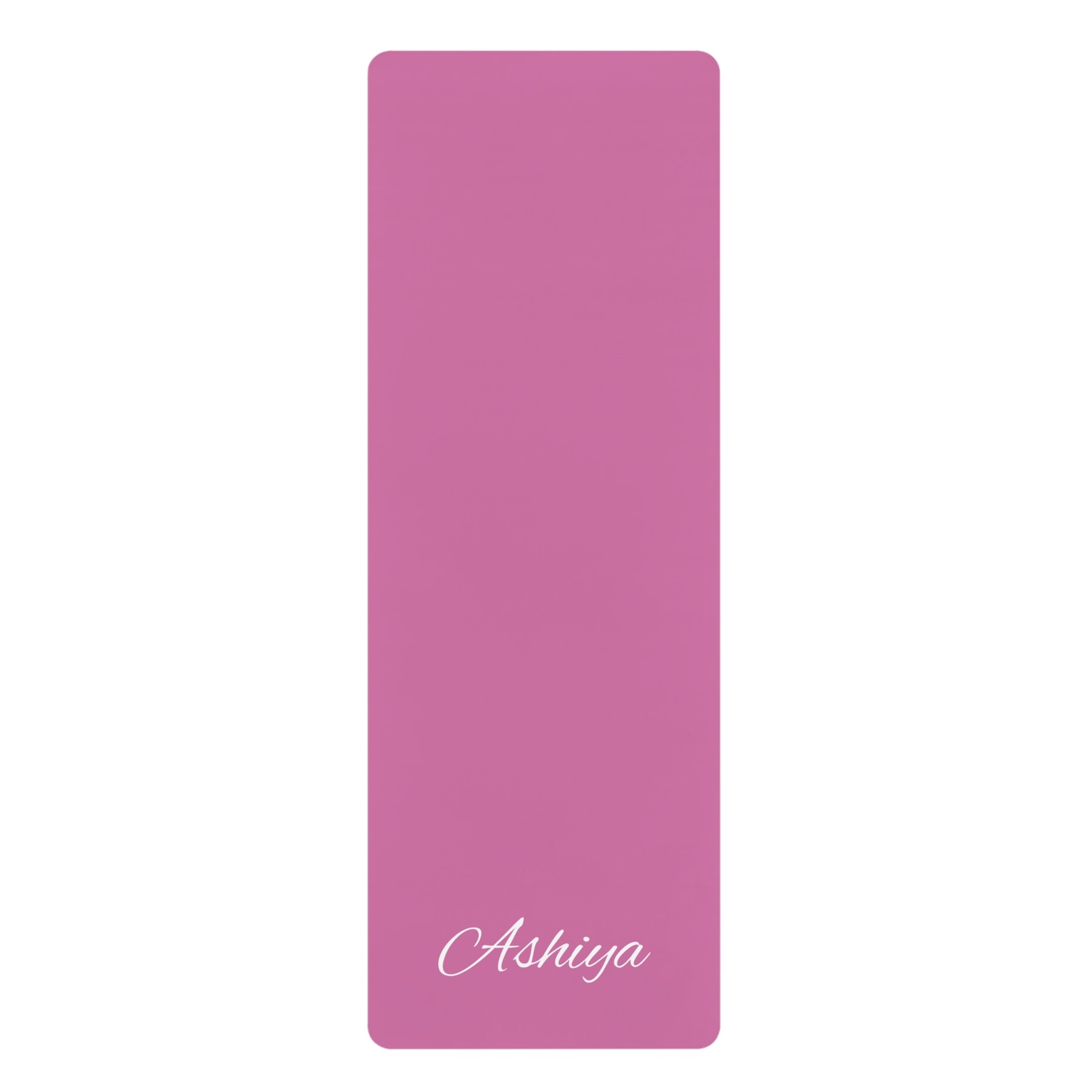 Personalized ‘Enjoy All the Yogas’ Rubber Yoga Mat | Custom Yoga Mat