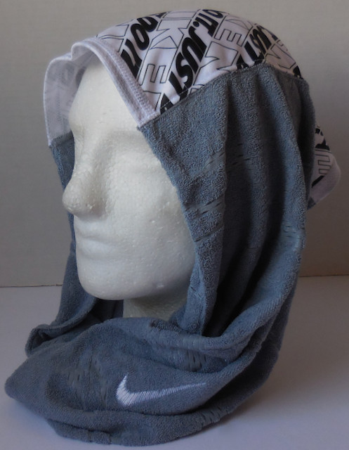 Nike Cooling Towel Scarf Ashen Slate/Anthracite/White 17″ X 12″