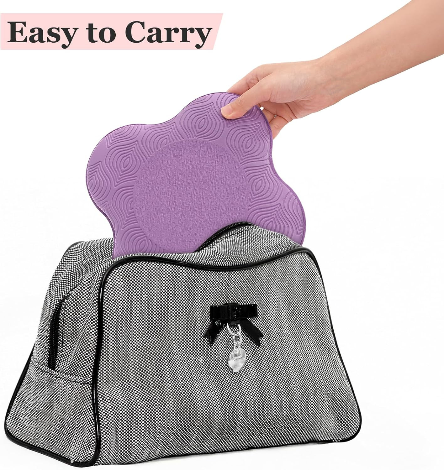6 Pack Yoga Knee Pads, Pilates Knee Pad Cushion Extra Thick Foam for Knees Elbow