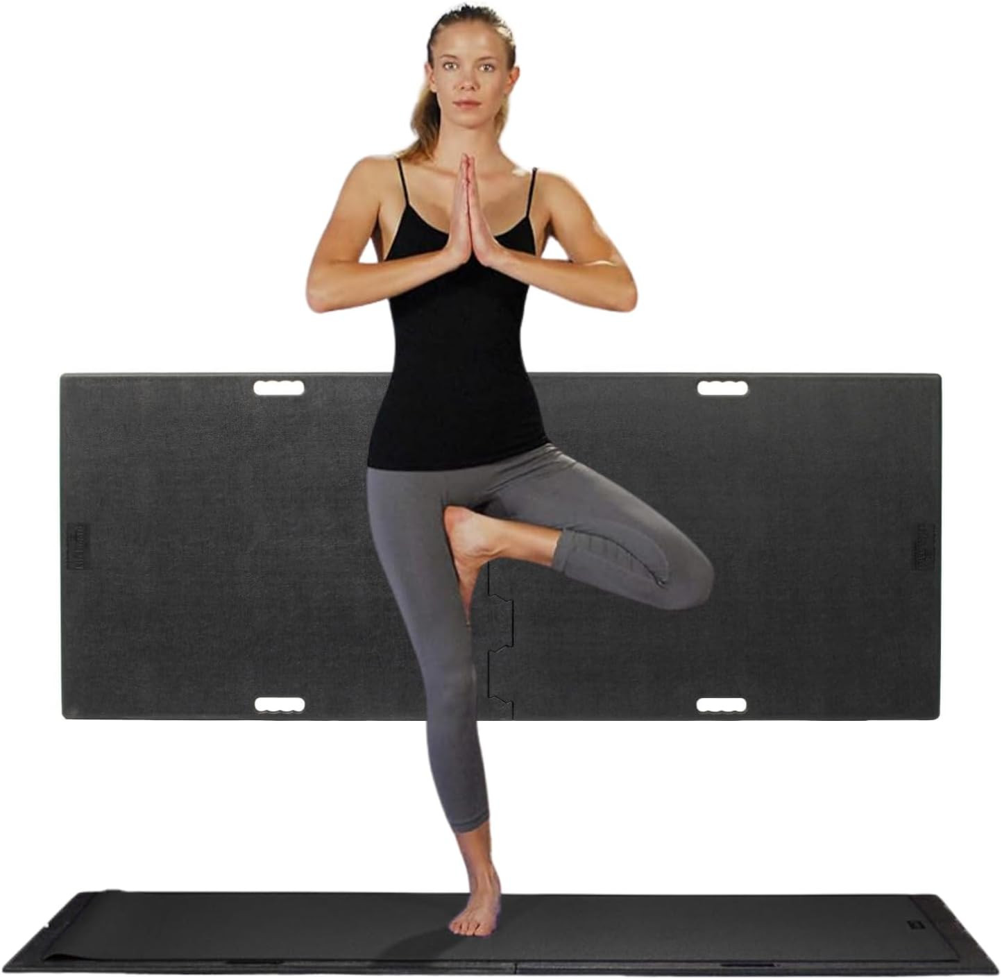 Yoga Mat Support Board – Portable Yoga Platform for Carpet, Grass & Uneven Surfa