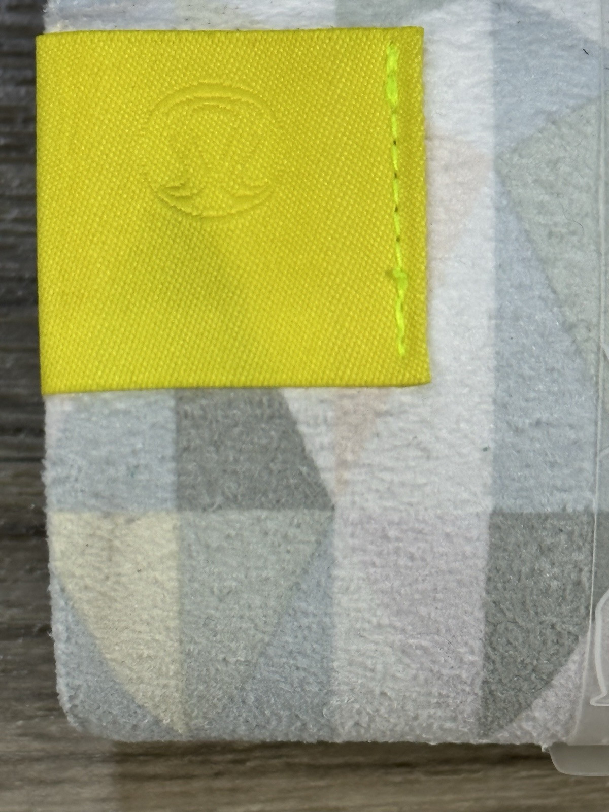 Lululemon The Towel One Size Stained Glass Love White Neutral Blush SGWH 84431