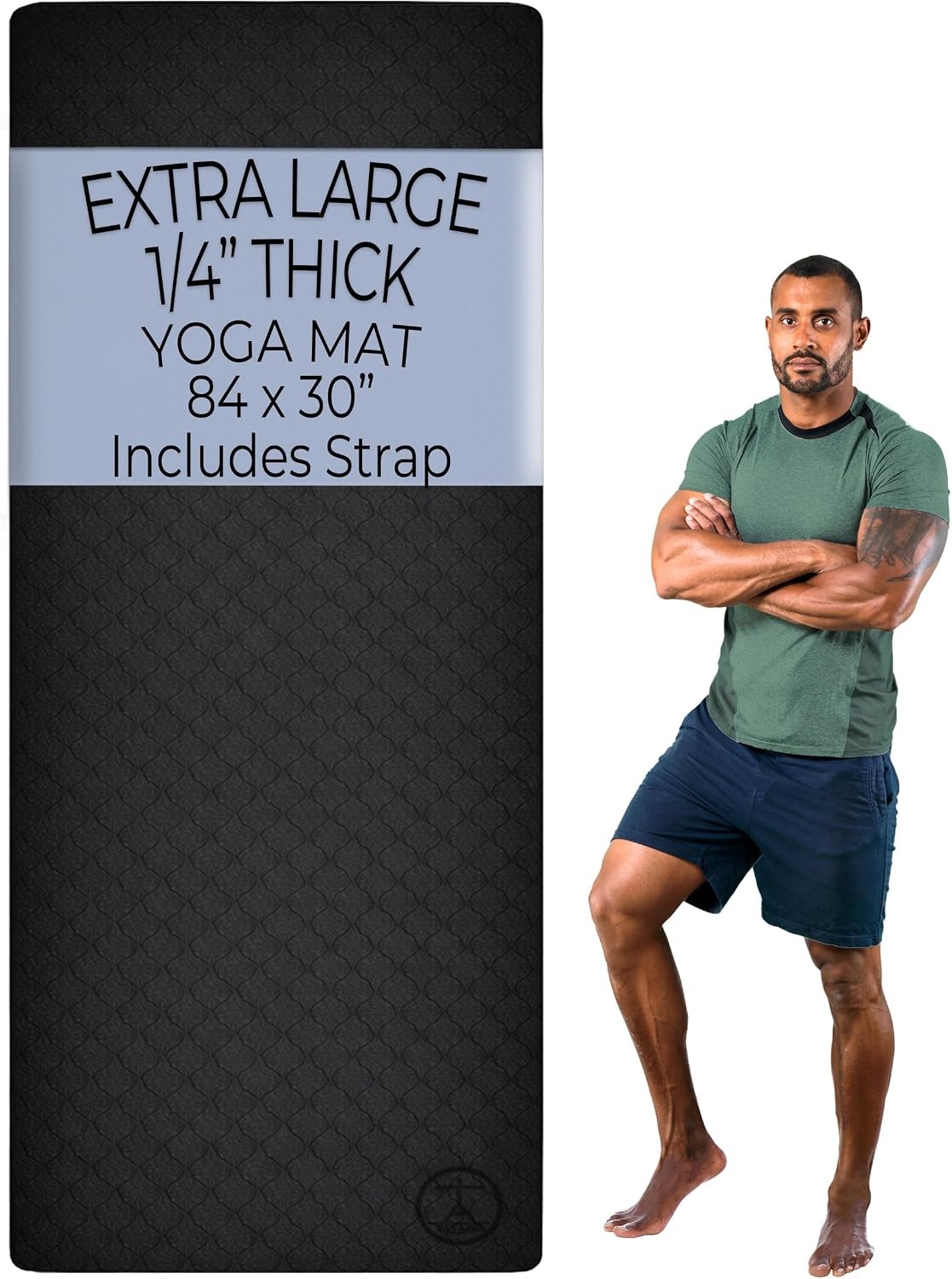 Extra Thick Yoga Mat Wide & XL-Our 10mm Extra Large Yoga Mat Thick Extra Wide