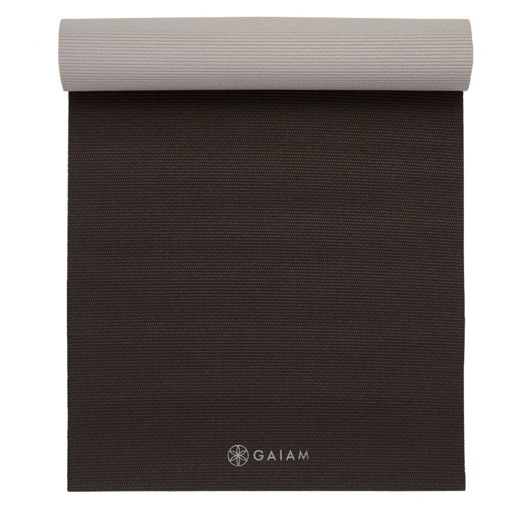 2-Color Yoga Mat, Granite Storm, 5mm