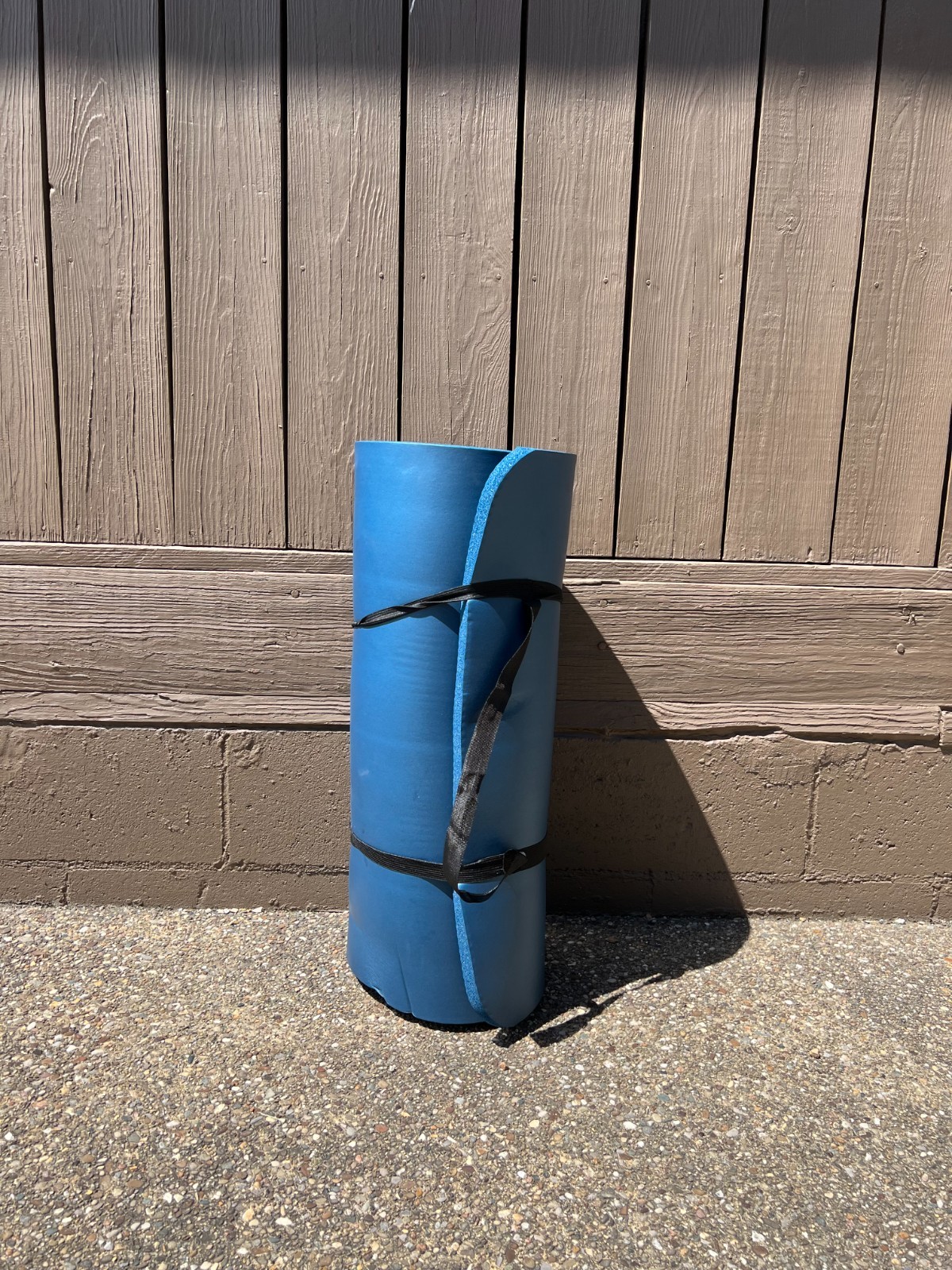 Retrospec Yoga Exercise Mat 1-Inch Thick with Nylon Carry Strap