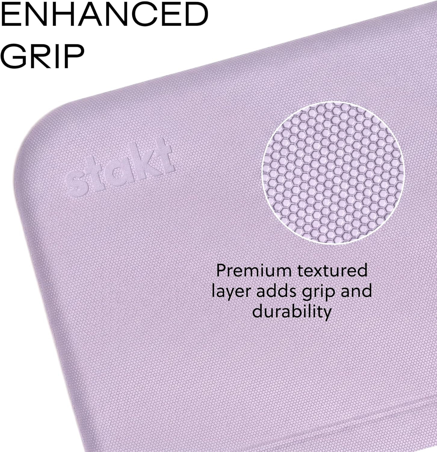 Foldable Yoga Mat Pro, 2 in 1 with Premium Textured Grip, Non Slip, Folding Exer