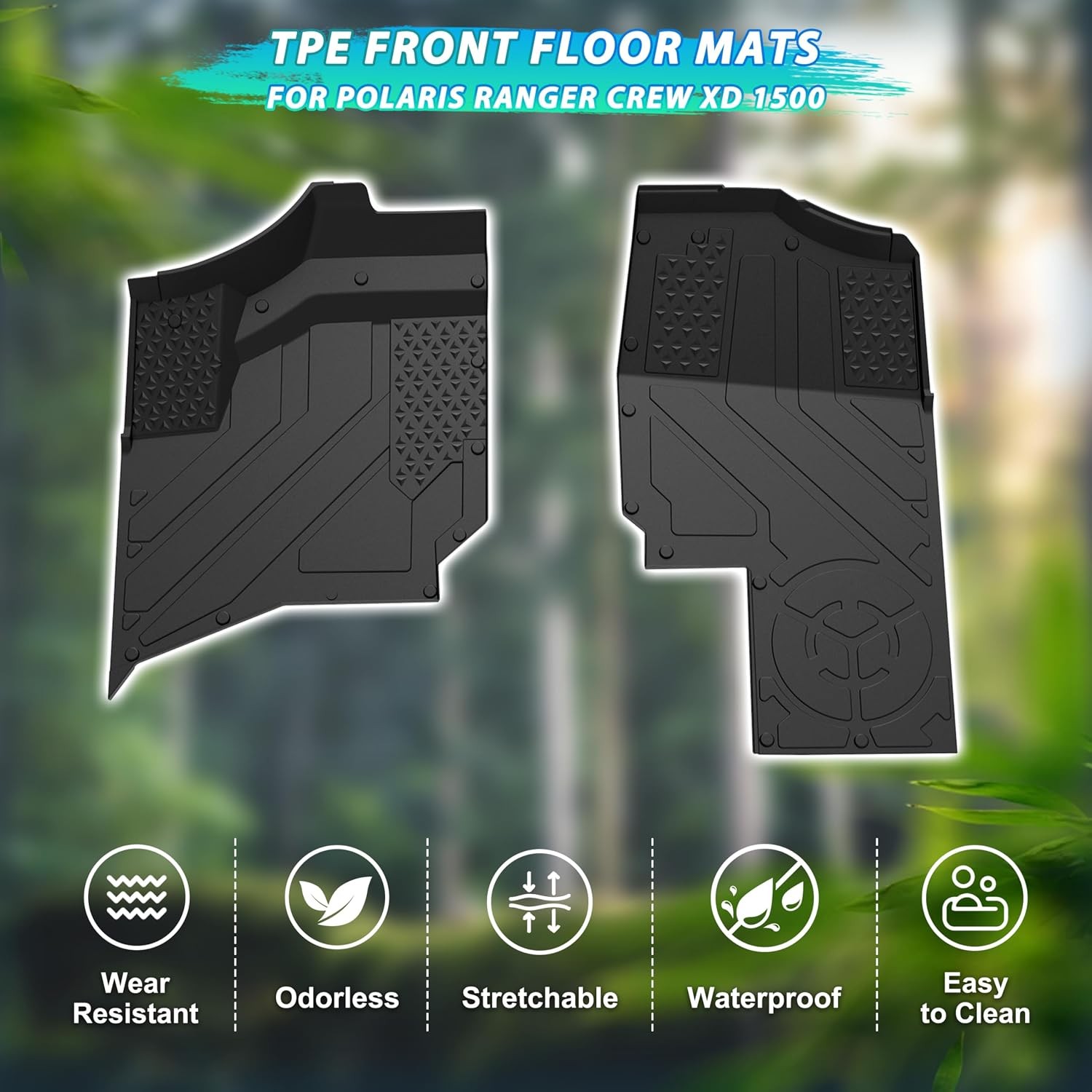 UTV All Weather Floor Mats