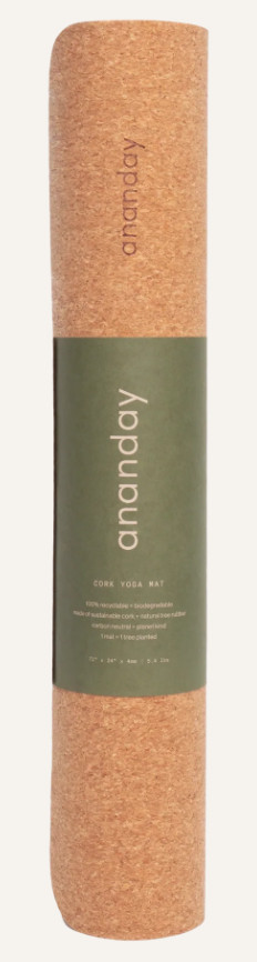 Ananday Cork Yoga Mat – 72X24″