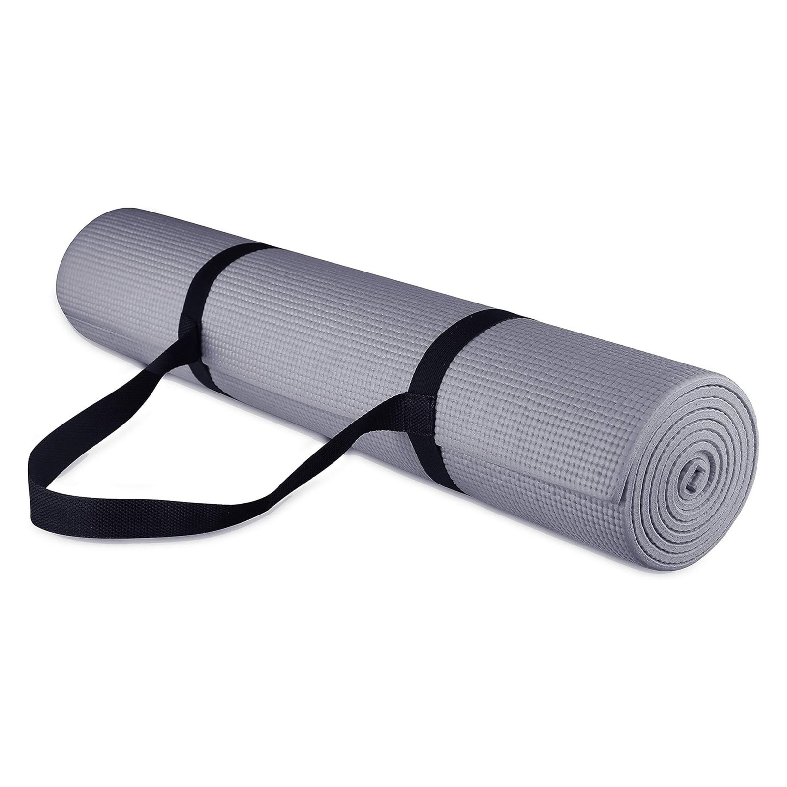 Fitvids 1/4” High Density Thick Non Slip Workout Yoga Mat and Carry Strap (Used)