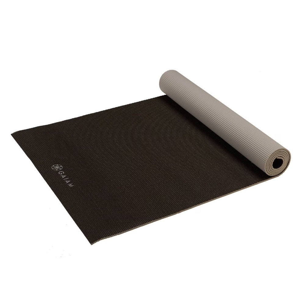 2-Color Yoga Mat, Granite Storm, 5mm