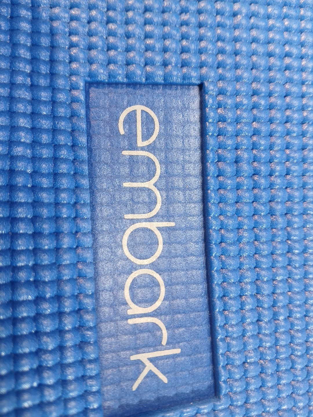 Embark yoga mat Blue In Color 6ft. In Length