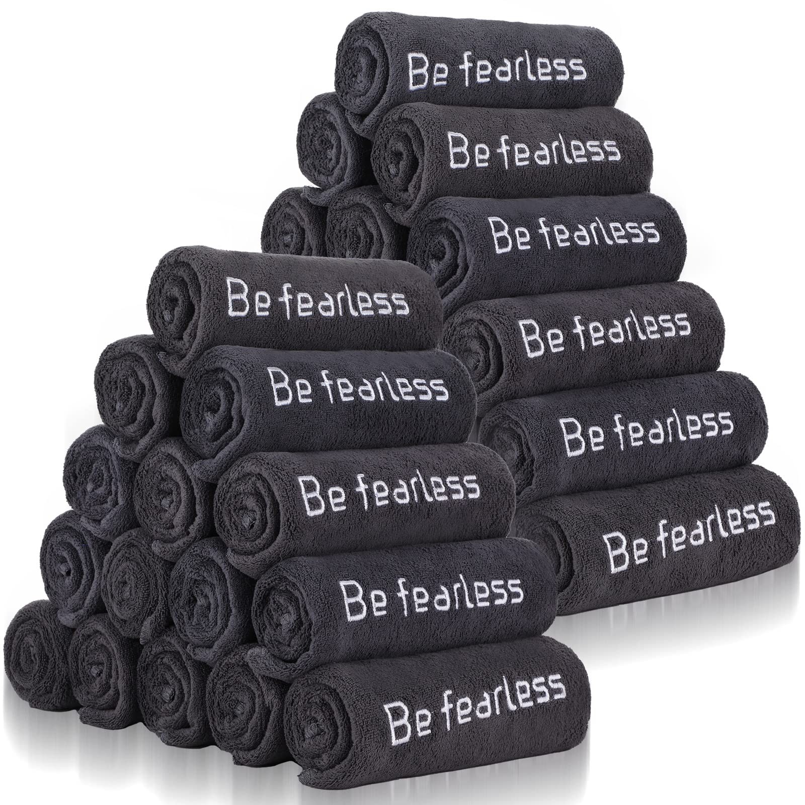 Newwiee 36 Pcs Microfiber Gym Towels For Exercise Fitness Bulk 32 X 16 Inch