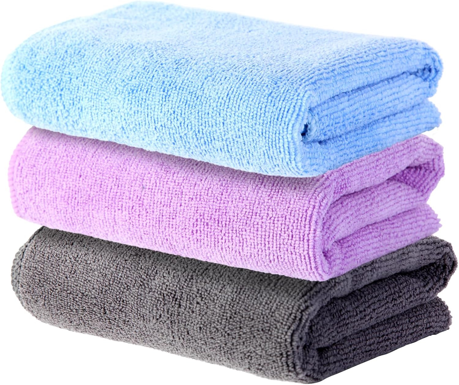 Microfiber Gym Towels Set for Sports Fitness, Yoga, Workout, Exercise, Tennis, S