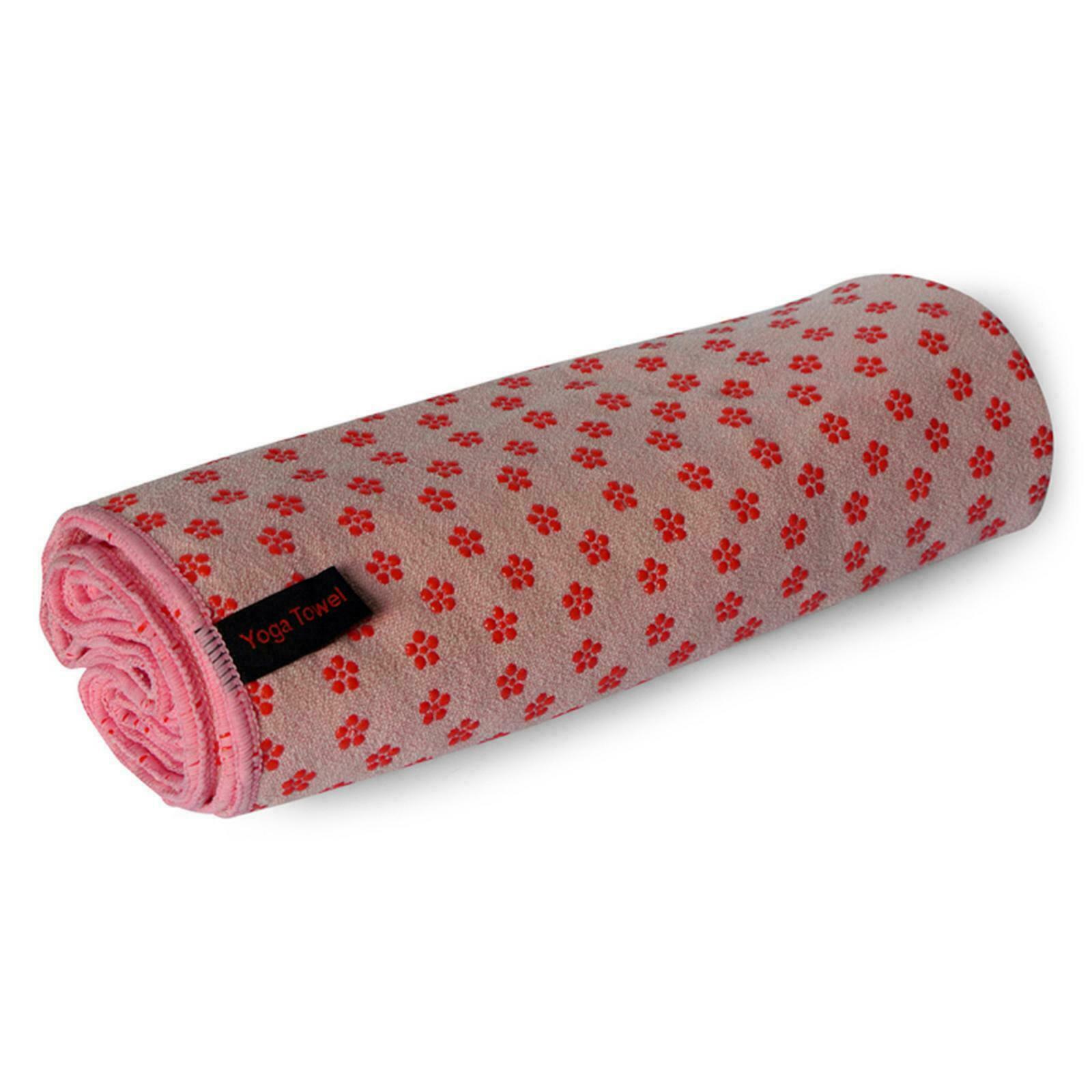 50 Pack of Non Slip Yoga Towel Pilates Hot Bikram Grip Travel Bag Size: 53″x21″