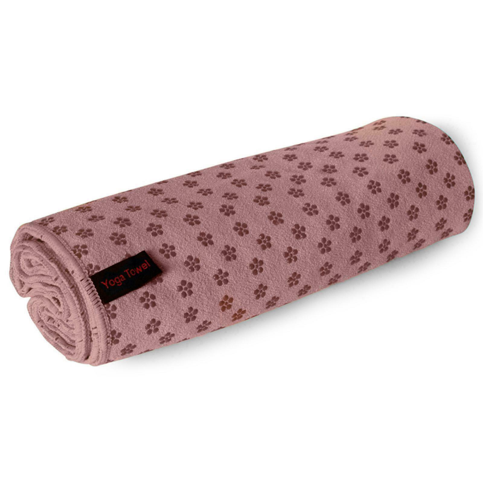 50 Pack of Non Slip Yoga Towel Pilates Hot Bikram Grip Travel Bag Size: 53″x21″