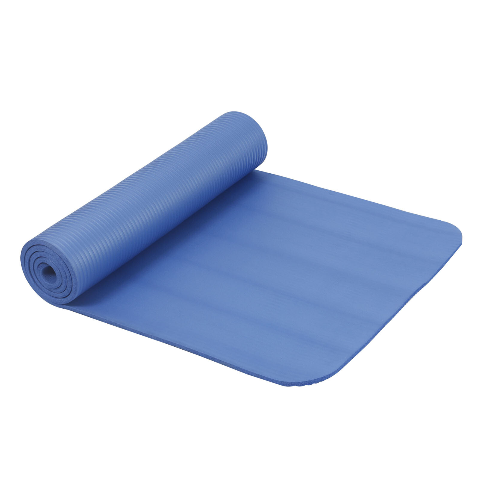 2x Yogamatte Fitnessmatte Blau Gymnastikmatte Pilates Yoga Matte 190x60x1 cm
