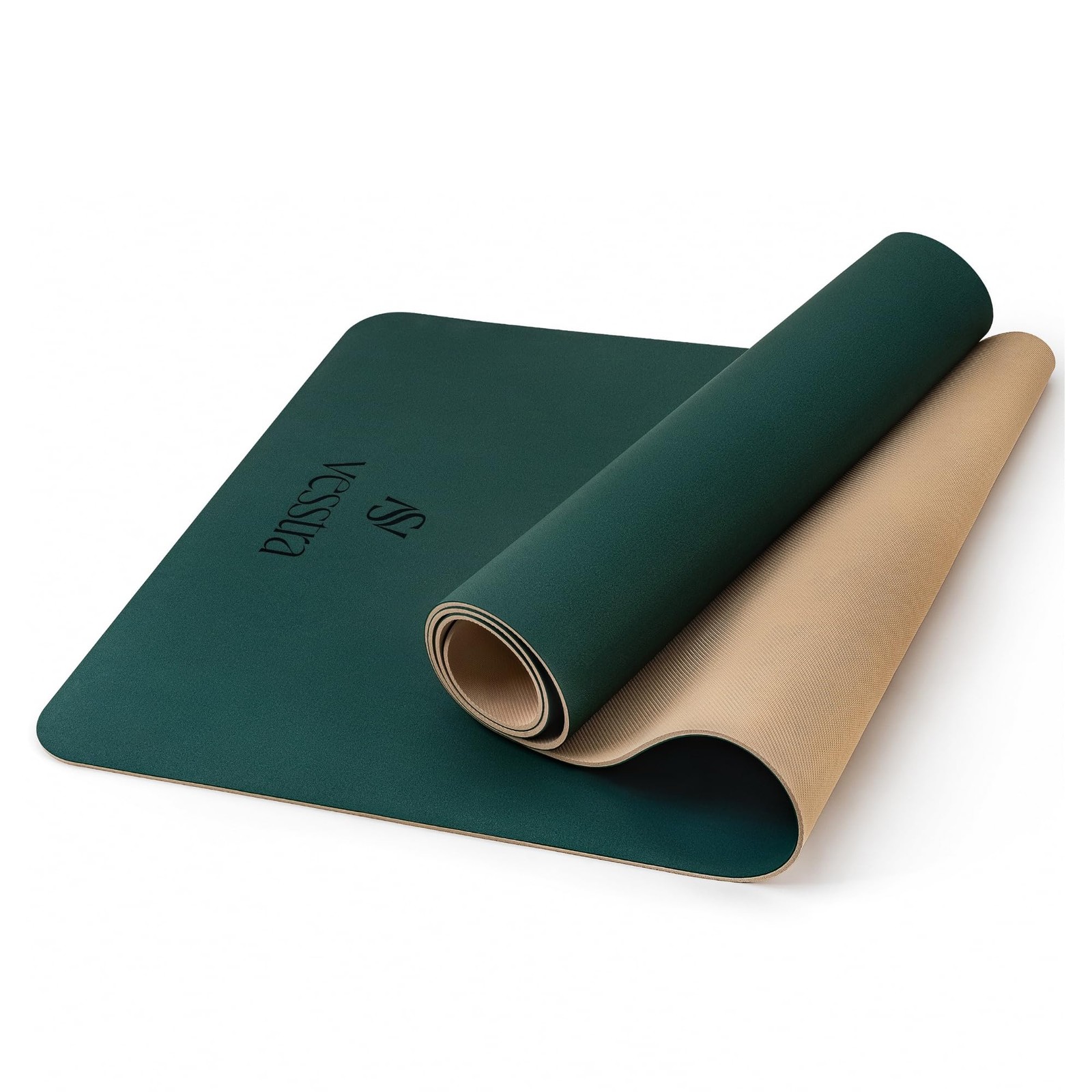 Premium Yoga Mat – Sweat-Activated Non-Slip PU Grip I Natural Rubber Base I 4…
