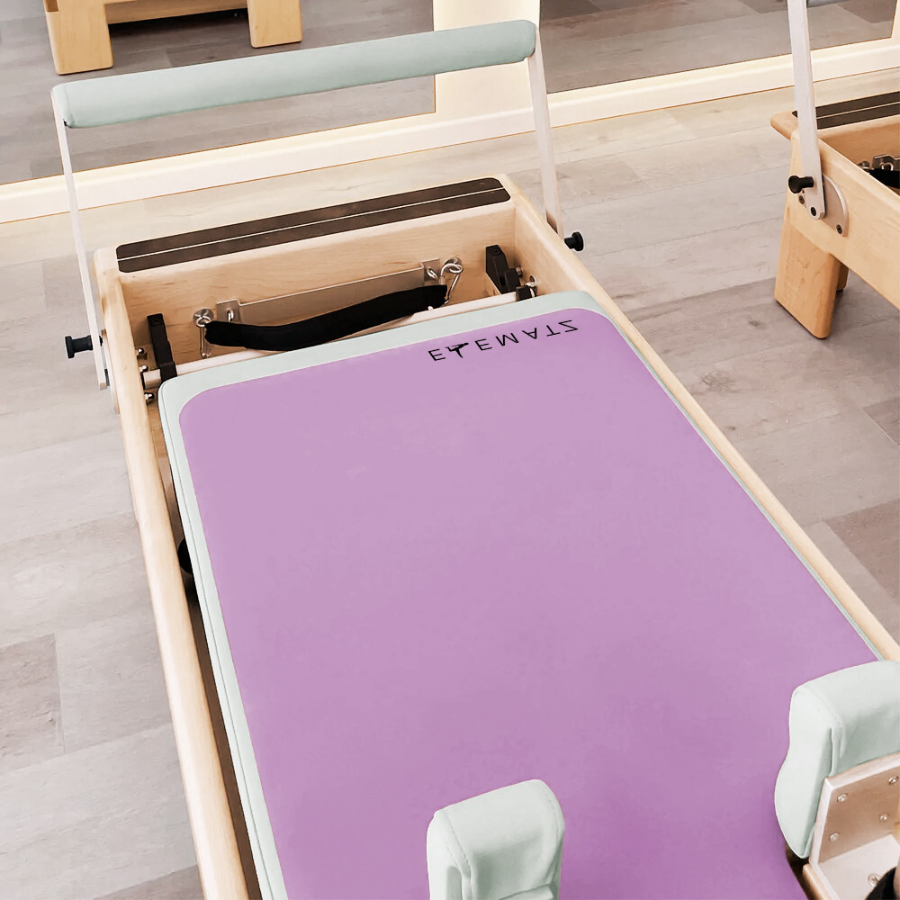 Pink Lavender Pilates Reformer Mat