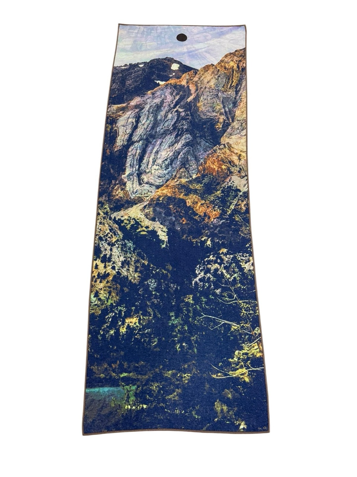 Manduka yogitoes Yoga Mat Towel Yosemite Mountain Landscape Print