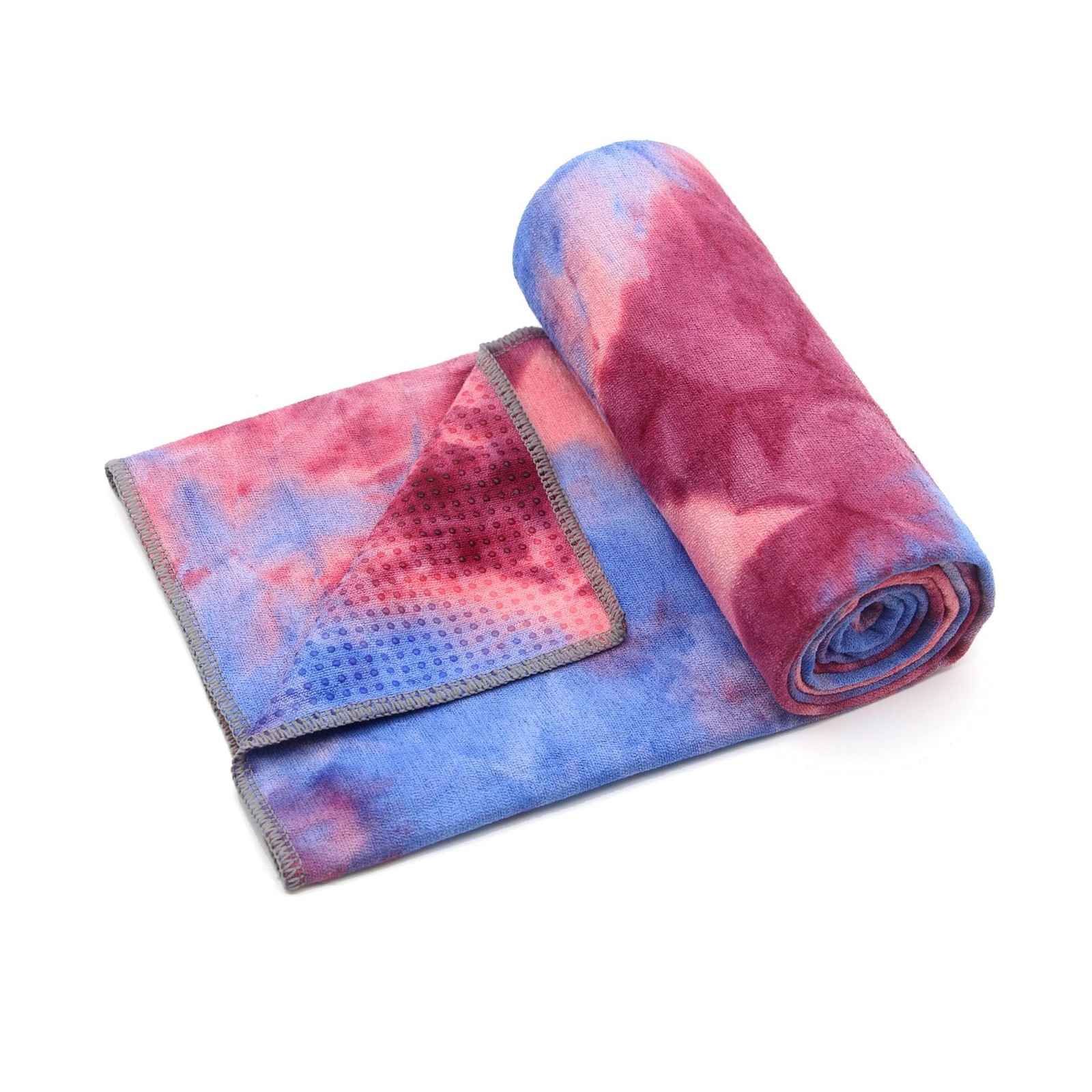 Eunzel Yoga Towel,Hot Yoga Mat Towel with Grip Dots Sweat Absor… FAST USA SHIP